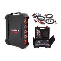 LAUNCH X431 O2-2 Scope box Oscilloscope 4 Channels 100MHz USB DC Car Oscilloscopes Support Work with PRO3S+ V5.0PAD V